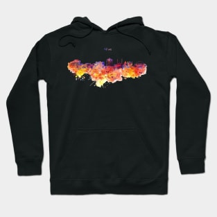 Athens Skyline Hoodie